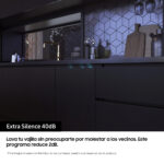 Lavavajillas - Samsung DW60A8050FS/EF, 14 servicios, 8 programas, 59.5 cm, Sistema AutoOpen, Extra Silence, WiFi, Inox - Imagen 6