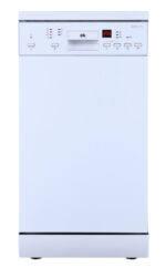 Lavavajillas - ok. ODW 4541-1 E FS, 10 Servicios, 7Programas, 44.5 cm, Libre Instalación, Blanco