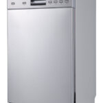 Lavavajillas - ok. ODW 4551-1 E FS, Libre Instalación, 45cm Ancho, 7 Programas, Silver