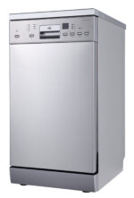 Lavavajillas - ok. ODW 4551-1 E FS, Libre Instalación, 45cm Ancho, 7 Programas, Silver