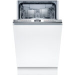 Lavavajillas integrable - Balay 3VT5331DA, 10 servicios, 5 programas, 44.8 cm, Home Connect, Info Light, Inox