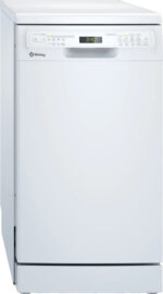 Lavavajillas - Balay 3VN4030BA, 10 servicios, 4 programas , 45 cm, Pantalla LED, Media carga, Blanco