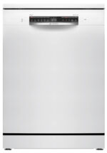 Lavavajillas - Bosch SMS4HVW02E, 14 servicios, 6 programas, 60 cm, Home Connect, ActiveWater, Blanco