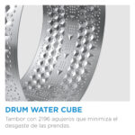 Lavadora carga superior - Midea MF100T70B/W-ES, 7 kg, 1200 rpm, 15 Programas, Monitor LED, Blanco - Imagen 7