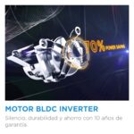 Lavadora carga superior - Midea MF100T80B/W-ES, 8 kg, 1300 rpm, 15 programas, Display, Blanco - Imagen 6