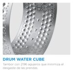 Lavadora carga superior - Midea MF100T80B/W-ES, 8 kg, 1300 rpm, 15 programas, Display, Blanco - Imagen 7