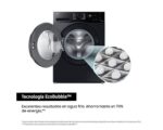 Lavadora carga frontal - SAMSUNG SAMWW90CGC04DAB_EC, 9 kg, 10 programas, Negro - Imagen 3