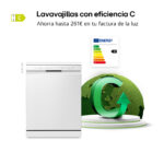 Lavavajillas - LG DF355FW, 14 servicios, 9 programas, 60 cm, LED táctil, Tercera bandeja, QuadWash™, ThinQ™, Blanco - Imagen 5