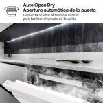 Lavavajillas - LG DF355FW, 14 servicios, 9 programas, 60 cm, LED táctil, Tercera bandeja, QuadWash™, ThinQ™, Blanco - Imagen 9