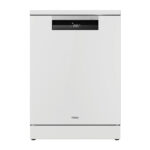 Lavavajillas - Haier I-Pro Shine Series 3 XF 5C4M1W, 15 servicios, 10 programas, 60 cm, Motor Inverter, Wi-Fi, Blanco