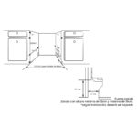 Lavavajillas integrable - Infiniton DIW-BB606, 12 servicios, 7 programas, 59.8 cm, Segunda bandeja, Inox - Imagen 2