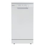 Lavavajillas - Candy Brava CDPH 2L1049W-01, 10 servicios, 5 programas, 45 cm, Programa rápido 39' min, Blanco