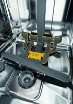 Lavavajillas - Whirlpool W7F HP43 X, 15 cubiertos, 10 programas, 60 cm, Tercera bandeja, 6th SENSE, Inox - Imagen 8