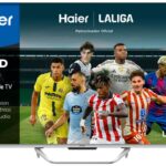 TV QLED 55" - Haier Q8 Series H55Q800UX, Smart TV (Google TV), HDR 4K, Direct LED, Dolby Atmos-Vision, Gaming 120 Hz, Negro