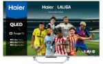 TV QLED 55" - Haier Q8 Series H55Q800UX, Smart TV (Google TV), HDR 4K, Direct LED, Dolby Atmos-Vision, Gaming 120 Hz, Negro