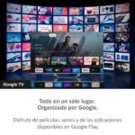 TV QLED 55" - Haier Q8 Series H55Q800UX, Smart TV (Google TV), HDR 4K, Direct LED, Dolby Atmos-Vision, Gaming 120 Hz, Negro - Imagen 5