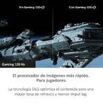 TV QLED 55" - Haier Q8 Series H55Q800UX, Smart TV (Google TV), HDR 4K, Direct LED, Dolby Atmos-Vision, Gaming 120 Hz, Negro - Imagen 6