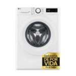 Lavadora secadora - LG F4DR5009A3W, Serie 500, 9kg/6kg, 1400 rpm, 12 programas, Blanco