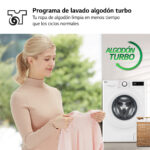 Lavadora secadora - LG F4DR5009A3W, Serie 500, 9kg/6kg, 1400 rpm, 12 programas, Blanco - Imagen 6