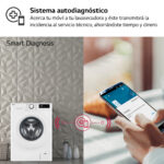 Lavadora secadora - LG F4DR5009A3W, Serie 500, 9kg/6kg, 1400 rpm, 12 programas, Blanco - Imagen 9