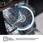 Lavavajillas - Hisense HS622E10X, 13 servicios, 7 Programas, 59.8 cm, Media carga, Inox - Imagen 8