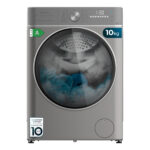 Lavadora carga frontal - Cecotec Bolero DressCode 10800 Inverter Steel A, 10 kg, 1400 rpm, Motor Inverter Plus, Detector de carga, Steel