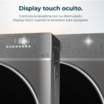 Lavadora carga frontal - Cecotec Bolero DressCode 10800 Inverter Steel A, 10 kg, 1400 rpm, Motor Inverter Plus, Detector de carga, Steel - Imagen 6