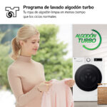 Lavadora secadora - LG F2DR5S09A1W, 9 kg+5 kg, 1200 rpm, 12 programas, Blanco - Imagen 6