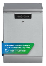 Lavavajillas - Beko BDFN26640WC, 16 servicios, 6 programas, 59.8 cm, Tercera bandeja, Blanco - Imagen 8