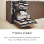 Lavavajillas integrable - Haier I-Pro Shine Series 6 XS 4A4M3PB, 14 servicios, 10 programas, 60 cm, Wi-Fi + Bluetooth, Sin panelar - Imagen 7