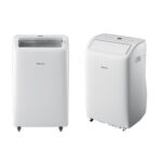 Aire acondicionado portátil - Hisense APC09QC, 2236 fg/h, 3 velocidades, Deshumidificador, Super Cool, Mando a distancia, Kit Ventana, Wi-Fi, Blanco - Imagen 4