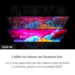 TV QLED 55" - Haier S80E Series H55S80EUX, Smart TV (Google TV), HDR 4K, Direct LED, Dolby Audio, Dbx-tv, Negro - Imagen 6
