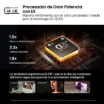 TV OLED 55" - LG OLED55B46LA, OLED 4K, Procesador Inteligente 4K α8, Smart TV, DVB-T2 (H.265), Negro Dark Meteor Titan - Imagen 6