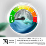 Lavadora carga frontal - Hisense WF3S9043BW3, 9 Kg, 1400 rpm, 14 programas, WiFi&Bluetooth, Clase A-30%, Blanco - Imagen 4