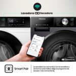 Lavadora carga frontal - Hisense WF3S9043BB3, 9 Kg, 1400 rpm, 14 programas, WiFi&Bluetooth, Clase A-30% Negro - Imagen 6