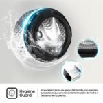 Lavadora carga frontal - Hisense WF3S9043BB3, 9 Kg, 1400 rpm, 14 programas, WiFi&Bluetooth, Clase A-30% Negro - Imagen 7