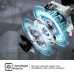 Lavavajillas - Hisense HS543D10X, 11 servicios, 8 programas , 44.8 cm, Motor Inverter, Tercera bandeja, Inox - Imagen 9