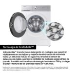 Lavadora carga frontal - Samsung WW11DB8B95GHU3, 11 kg, 1400 rpm, Autodosificación, QuickDrive™, AI EcoBubble™, Blanco - Imagen 10