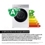 Lavadora carga frontal - Samsung WW11DB8B95GHU3, 11 kg, 1400 rpm, Autodosificación, QuickDrive™, AI EcoBubble™, Blanco - Imagen 7