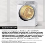 Lavadora carga frontal - Samsung WW11DB8B95GHU3, 11 kg, 1400 rpm, Autodosificación, QuickDrive™, AI EcoBubble™, Blanco - Imagen 8