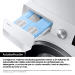 Lavadora carga frontal - Samsung WW11DB7B94GEU3, 11 kg, 1400 rpm, Autodosificación, AI EcoBubble™, Función WiFi con SmartThings™, Blanco - Imagen 7