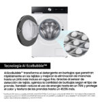Lavadora carga frontal - Samsung WW11DB7B94GEU3, 11 kg, 1400 rpm, Autodosificación, AI EcoBubble™, Función WiFi con SmartThings™, Blanco - Imagen 8