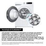 Lavadora carga frontal - Samsung WW90DG6U85LEU3, 9 kg, 1400 rpm, Autodosificación, AI EcoBubble™, AI Wash, Blanco - Imagen 8