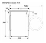 Lavadora carga frontal - Balay 3TS995BP, 9 kg, 1400 rpm, 4 programas, Motor Extra Silencio, Display LED, Blanco - Imagen 5