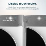 Lavadora carga frontal - Cecotec Bolero DressCode 9800 Inverter A, 9 kg, 1400 rpm, Motor Inverter Plus, Carga automática, Display táctil XXL, White - Imagen 6