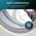 Lavadora carga frontal - Cecotec Bolero DressCode 9800 Inverter A, 9 kg, 1400 rpm, Motor Inverter Plus, Carga automática, Display táctil XXL, White - Imagen 7