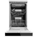 Lavavajillas compacto - Cecotec Bolero Aguazero 4201 Inox E, 11 servicios, 6 programas, 45 cm, Dual Zone Wash, Inicio diferido, Inox - Imagen 3