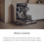 Lavavajillas - Haier I-Pro Shine Series 5 XF1C3TB1FX, 11 servicios, 8 programas, 45 cm, Motor Inverter, Wi-Fi, Inox - Imagen 5