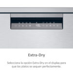 Lavavajillas - Haier I-Pro Shine Series 5 XF1C3TB1FX, 11 servicios, 8 programas, 45 cm, Motor Inverter, Wi-Fi, Inox - Imagen 8