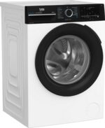 Lavadora carga frontal - Beko Energy Spin BM3WFU41041W, 10 kg, 1400 rpm, 15 Programas, Motor ProSmart Inverter, Función Vapor, Blanco - Imagen 5